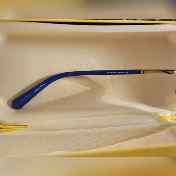 AUTH NEW Swarovski SK0309 Blue Sunglasses - Picture 10 of 10